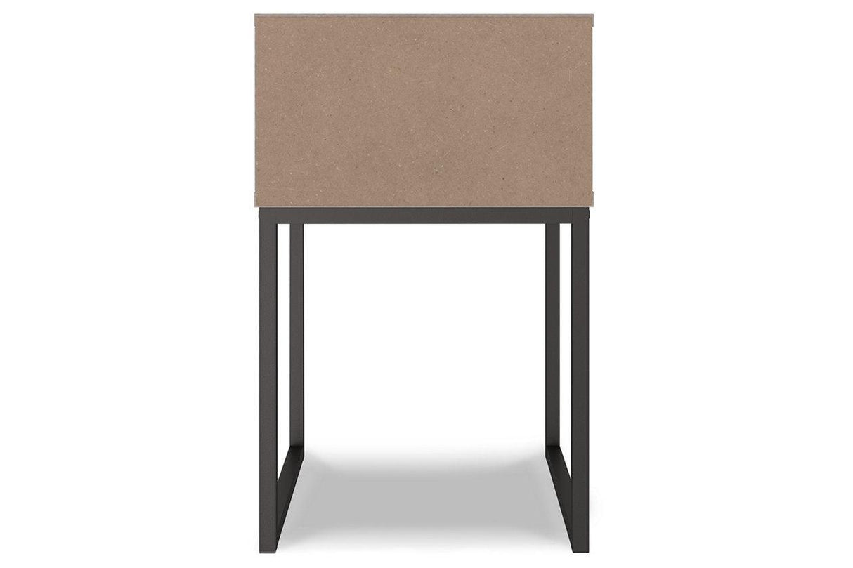 Neilsville Whitewash Nightstand by Ashley at Eve Furniture