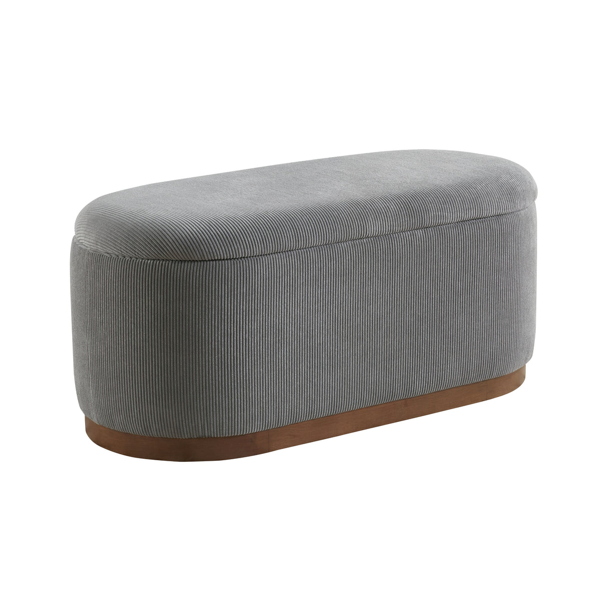 Nell Gray Lift-Top Storage Bench by Homelegance at Eve Furniture
