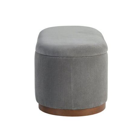Nell Gray Lift-Top Storage Bench by Homelegance at Eve Furniture