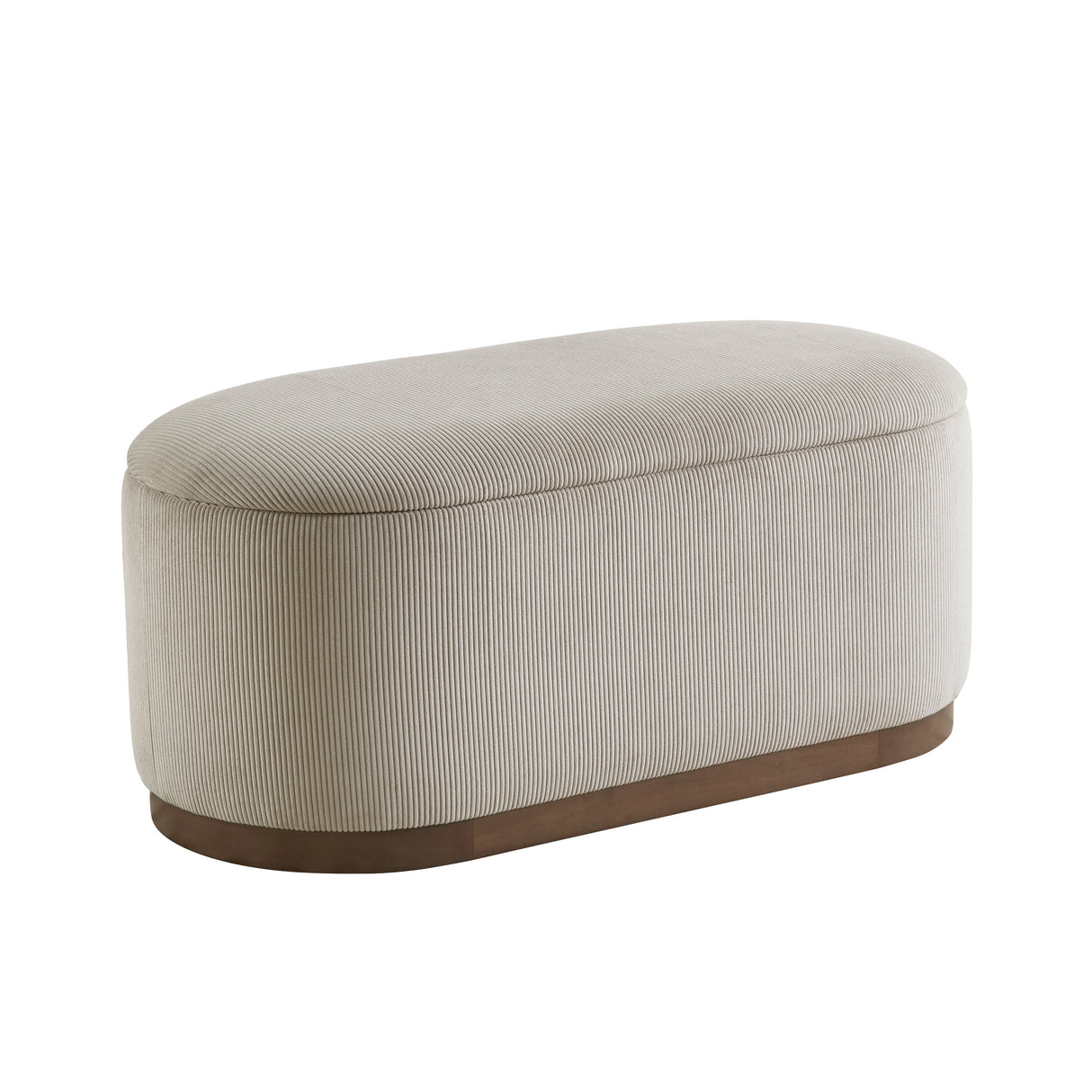 Nell Taupe Lift-Top Storage Bench by Homelegance at Eve Furniture