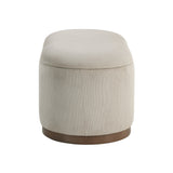 Nell Taupe Lift-Top Storage Bench by Homelegance at Eve Furniture