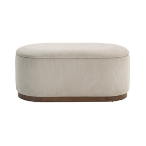 Nell Taupe Lift-Top Storage Bench by Homelegance at Eve Furniture