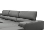Nella Dark Grey 4-Piece Sectional by New Era Innovations at Eve Furniture