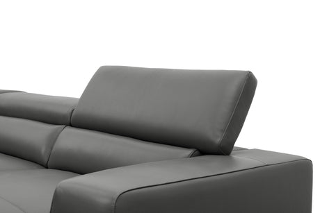Nella Dark Grey 4-Piece Sectional by New Era Innovations at Eve Furniture