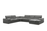 Nella Dark Grey 4-Piece Sectional by New Era Innovations at Eve Furniture