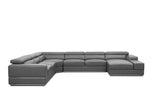 Nella Dark Grey 4-Piece Sectional by New Era Innovations at Eve Furniture