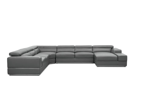 Nella Dark Grey 4-Piece Sectional by New Era Innovations at Eve Furniture