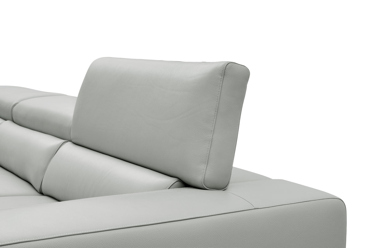 Nella Grey 4-Piece Sectional by New Era Innovations at Eve Furniture