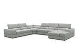 Nella Grey 4-Piece Sectional by New Era Innovations at Eve Furniture