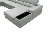 Nella Grey 4-Piece Sectional by New Era Innovations at Eve Furniture