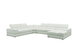 Nella White 4-Piece Sectional by New Era Innovations at Eve Furniture