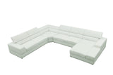 Nella White 4-Piece Sectional by New Era Innovations at Eve Furniture