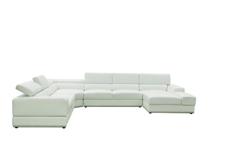 Nella White 4-Piece Sectional by New Era Innovations at Eve Furniture