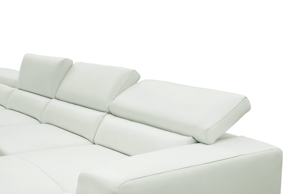Nella White 4-Piece Sectional by New Era Innovations at Eve Furniture
