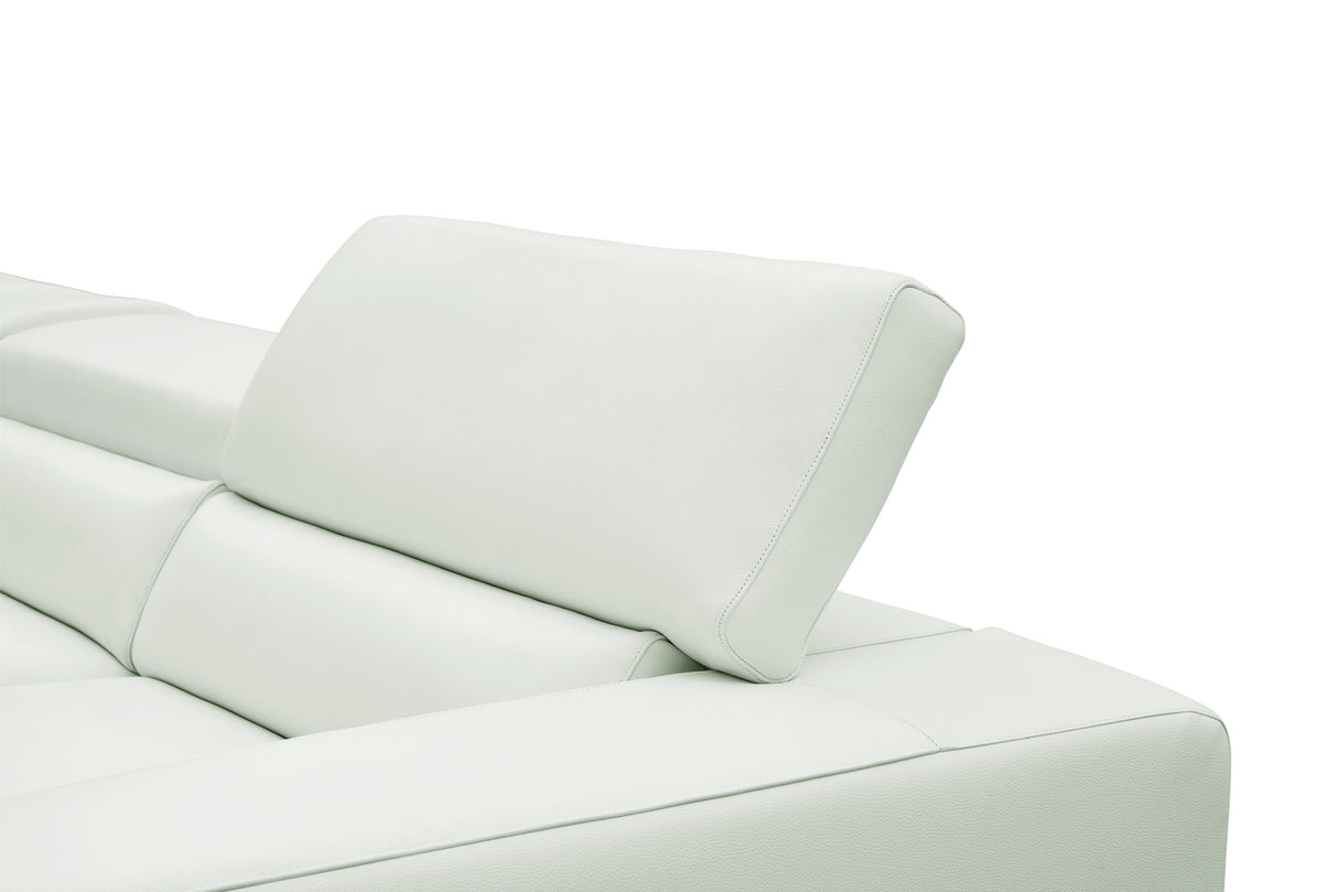 Nella White 4-Piece Sectional by New Era Innovations at Eve Furniture