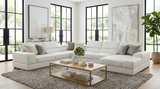 Nella White 4-Piece Sectional by New Era Innovations at Eve Furniture