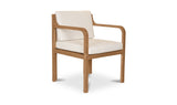 Nellie Outdoor Dining Chair White - Set of 2 by Moe's Home at Eve Furniture