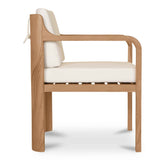 Nellie White Outdoor Dining Chair by Moe's Home at Eve Furniture