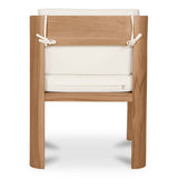 Nellie White Outdoor Dining Chair by Moe's Home at Eve Furniture