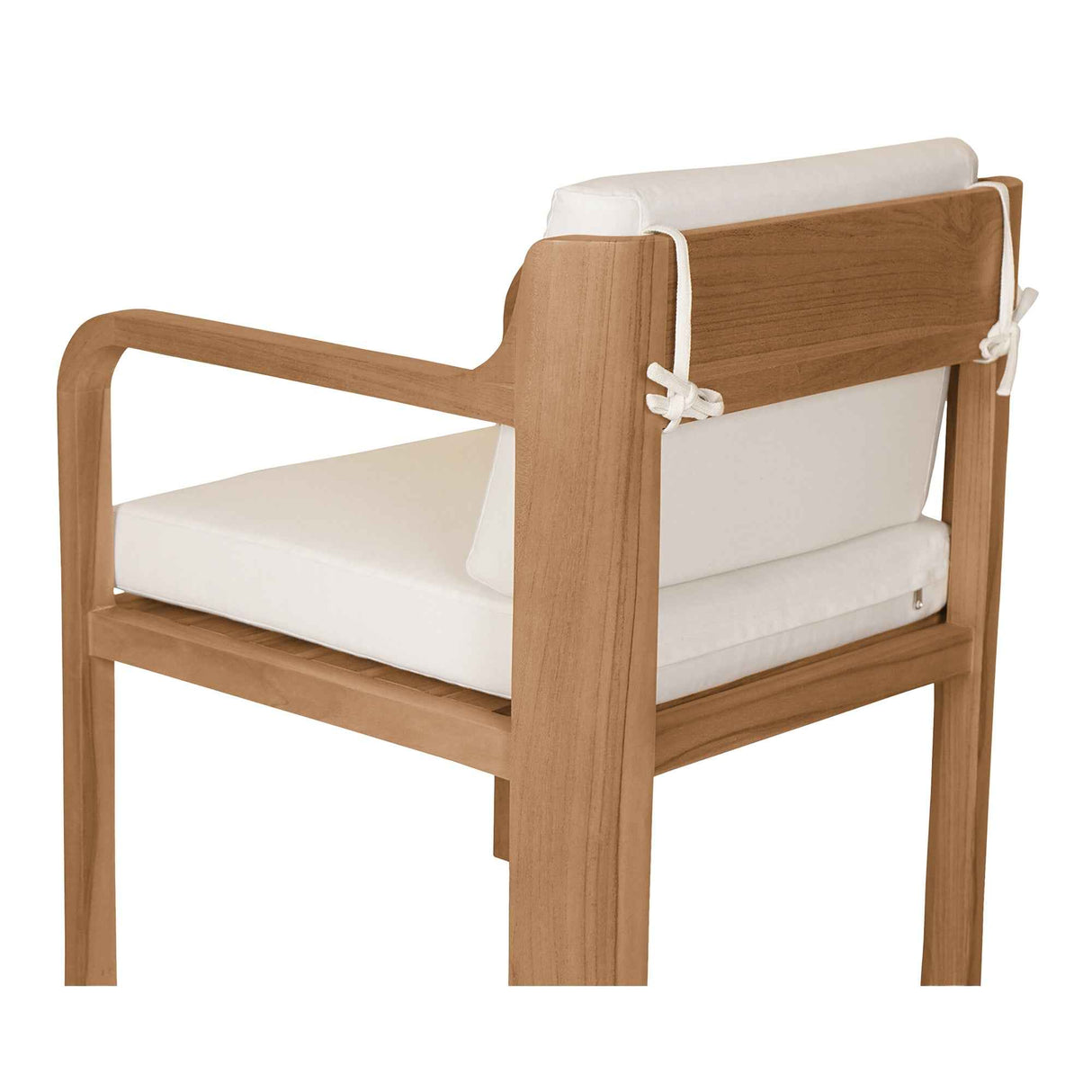 Nellie White Outdoor Dining Chair by Moe's Home at Eve Furniture