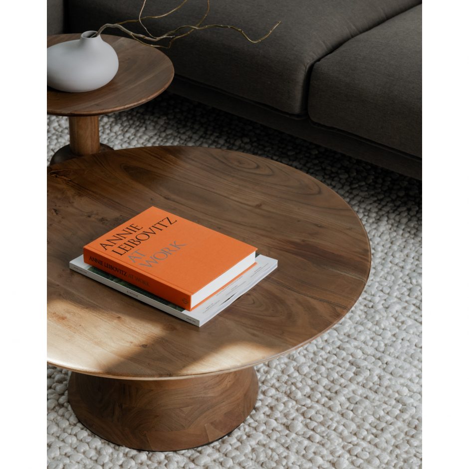 Nels Coffee Table Dark Brown by Moe's Home at Eve Furniture