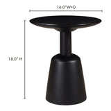 Nels End Table Black by Moe's Home at Eve Furniture
