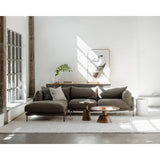 Nels End Table Dark Brown by Moe's Home at Eve Furniture