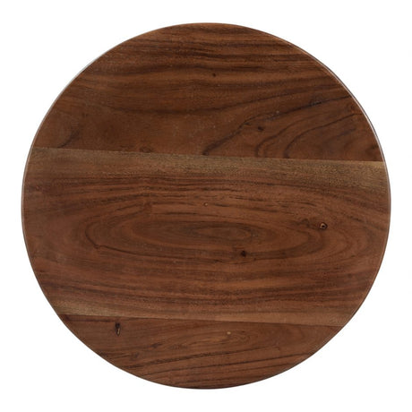 Nels End Table Dark Brown by Moe's Home at Eve Furniture