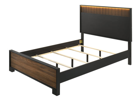 Nemy Brown Panel Bedroom Set by Crown Mark at Eve Furniture