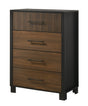 Nemy Brown/Black Chest by Crown Mark at Eve Furniture