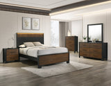 Nemy Brown/Black Dresser by Crown Mark at Eve Furniture
