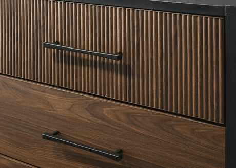 Nemy Brown/Black Dresser by Crown Mark at Eve Furniture