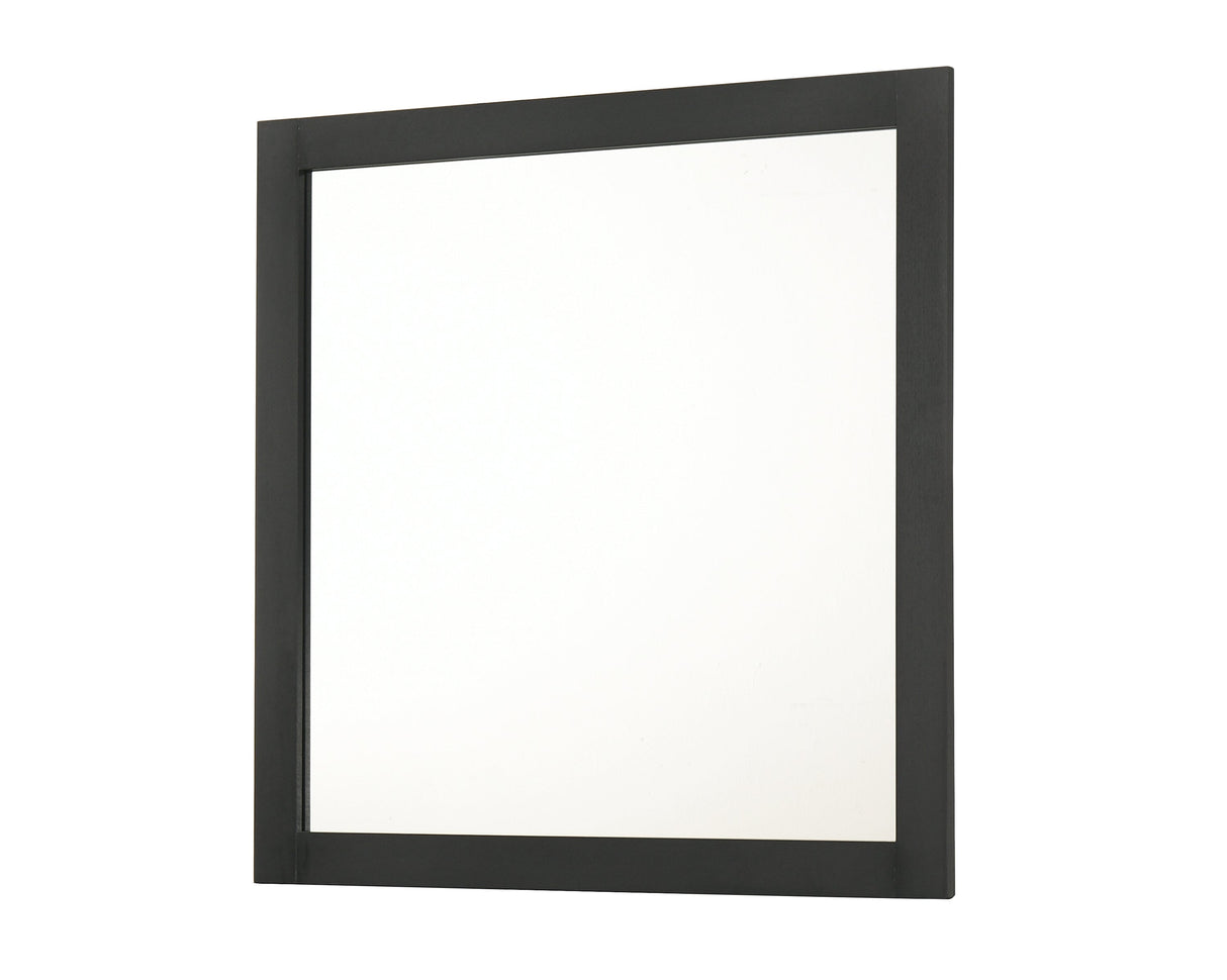 Nemy Brown/Black Dresser Top (Mirror Only) by Crown Mark at Eve Furniture