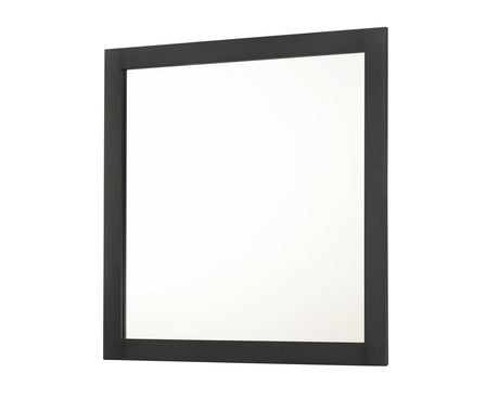Nemy Brown/Black Dresser Top (Mirror Only) by Crown Mark at Eve Furniture