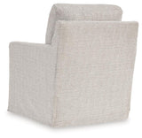 Nenana Next-Gen Nuvella Stone Swivel Glider Accent Chair by Ashley at Eve Furniture