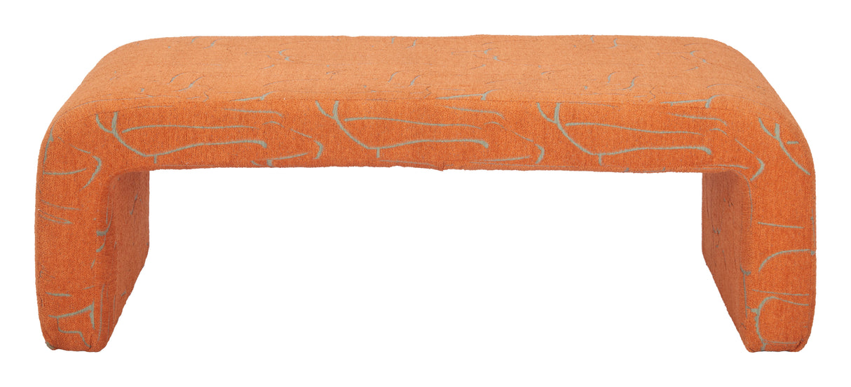 Nendo Orange Bench Abstract by Zuomod at Eve Furniture