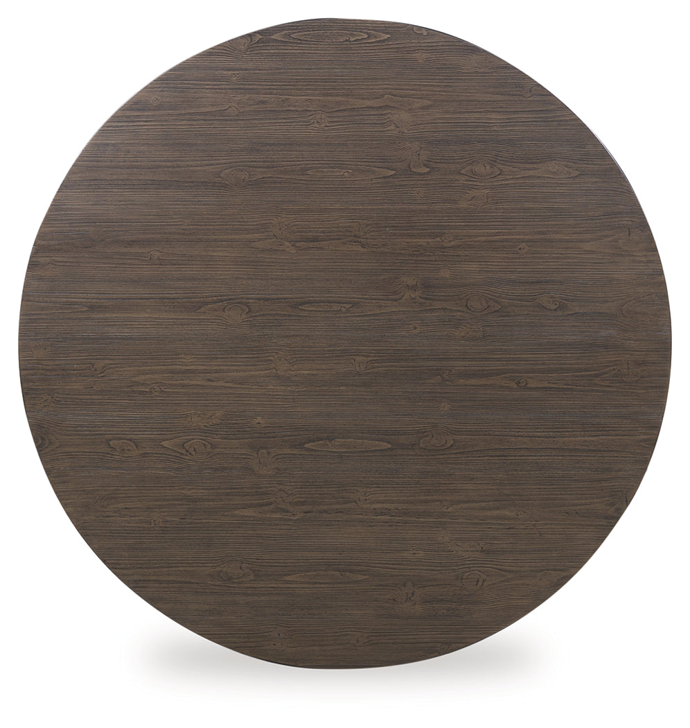 Neo Rich Brown Coffee Table by Ashley at Eve Furniture
