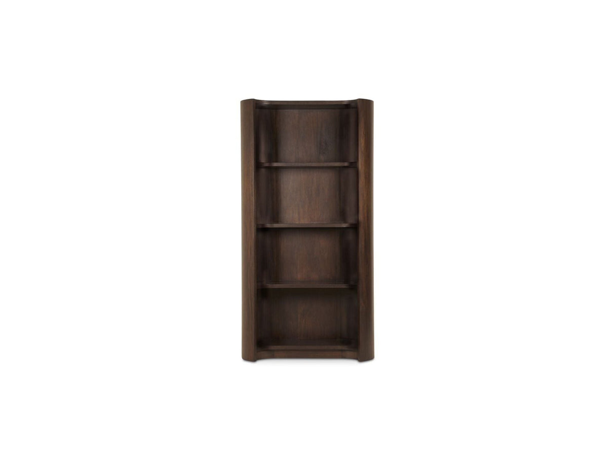 Nera Brown Bookcase by Moe's Home at Eve Furniture
