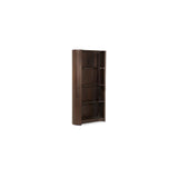 Nera Brown Bookcase by Moe's Home at Eve Furniture