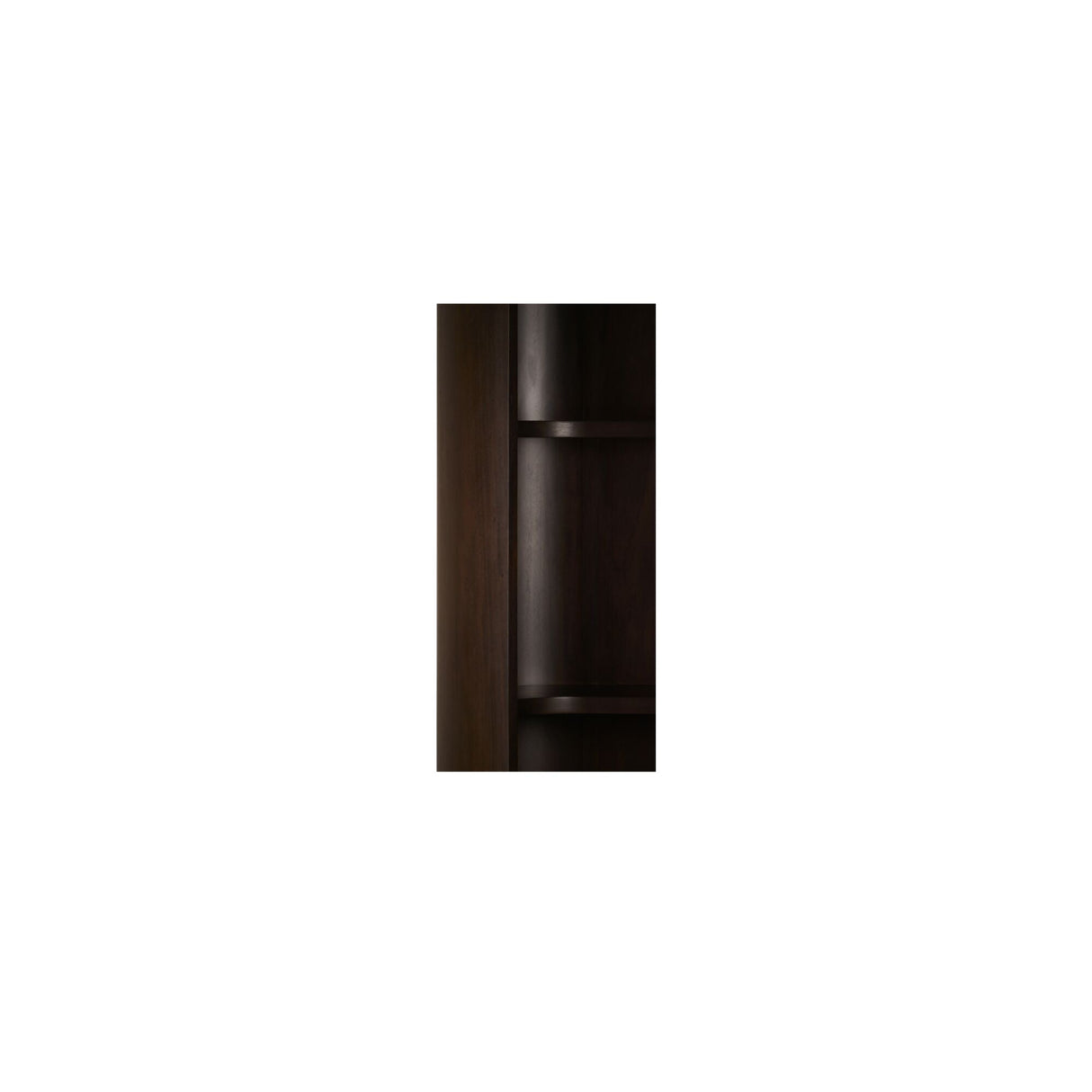 Nera Brown Bookcase by Moe's Home at Eve Furniture