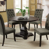 Nerissa Rustic/Antique Black/Beige 5-Piece Dining Table Set
