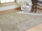 Neroham Gray/Brown/Cream Large Rug by Ashley at Eve Furniture