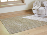 Neroham Gray/Brown/Cream Medium Rug by Ashley at Eve Furniture