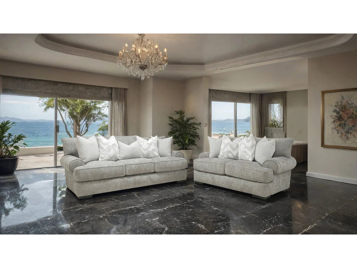 Nerone Gray Sofa by Furniture of America at Eve Furniture