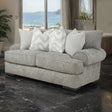Nerone Gray Loveseat by Furniture of America at Eve Furniture