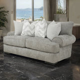 Nerone Gray Loveseat by Furniture of America at Eve Furniture