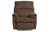 Nerviano Chocolate Recliner by ASHLEY FURNITURE at Eve Furniture
