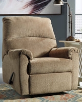 Nerviano Mocha Recliner by Ashley at Eve Furniture