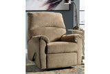 Nerviano Mocha Recliner by Ashley at Eve Furniture
