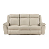 Nest Beige 2-Piece Reclining Living Room Set by Homelegance at Eve Furniture